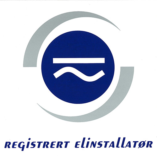 Logo av Registrert Elinstallatør