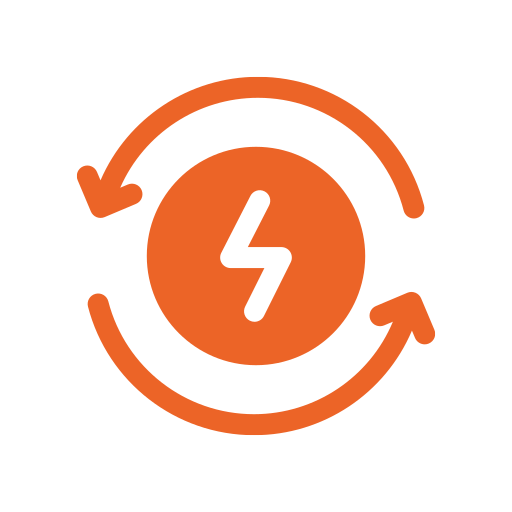 Ikon av fornybar energi