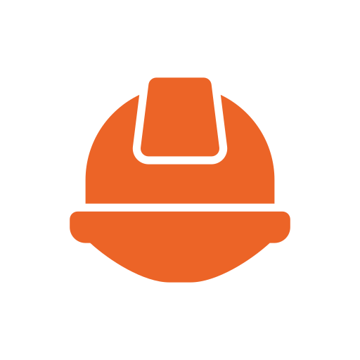 Ikon av sikkerhetshjelm