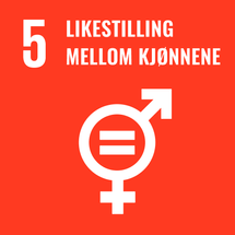Mål 5: Likestilling mellom kjønnene